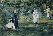 Edouard Manet A Game of Croquet Germany oil painting artist